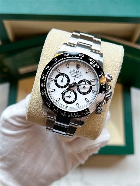 pictures of a rolex daytona panda|Rolex daytona price guide.